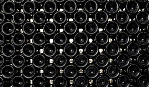 Wine Bottles Mural