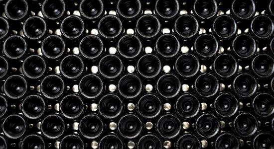 Wine Bottles Mural