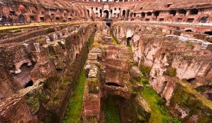 Inside the Colosseum Mural