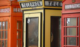 Vintage Telephone Murals